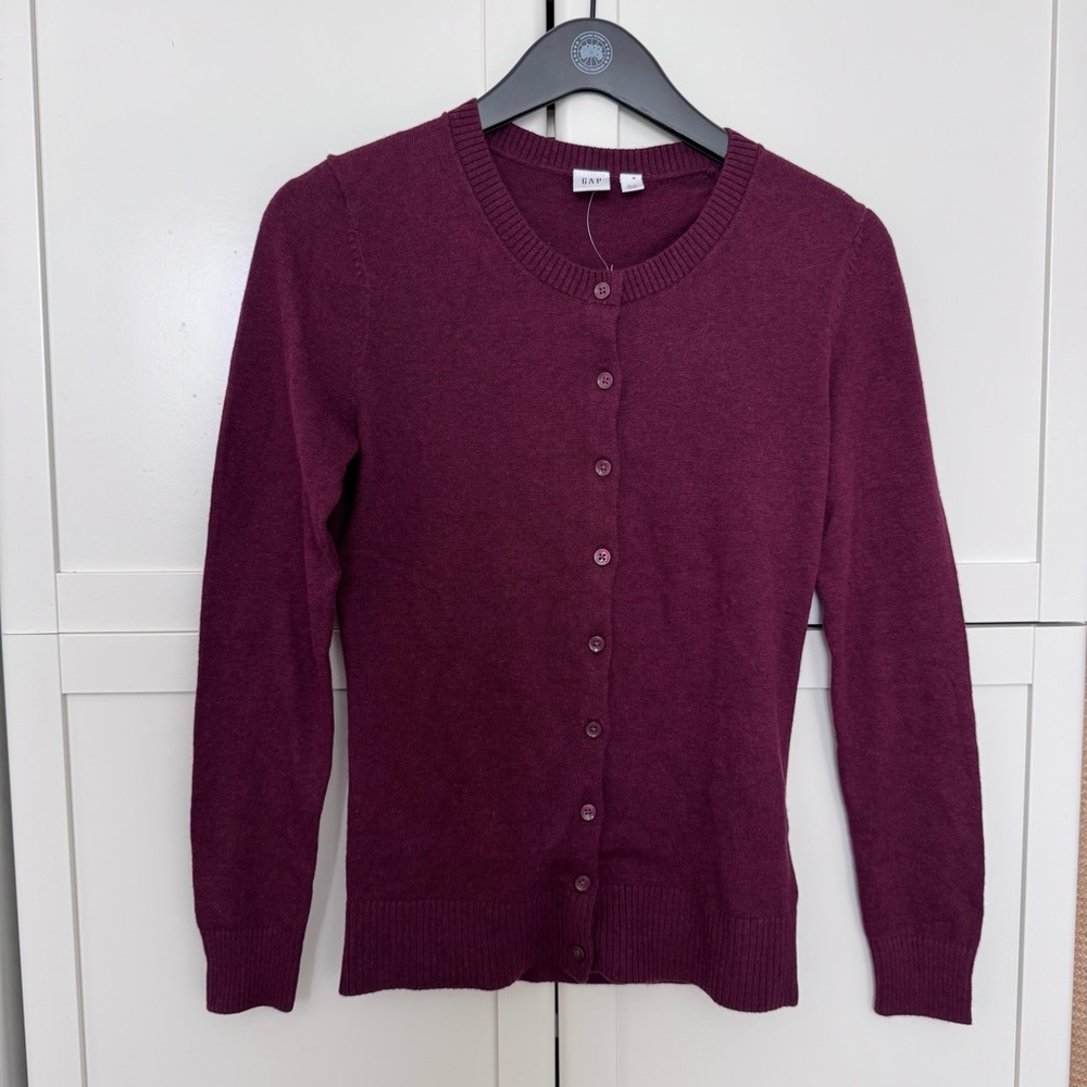 Gap Ruby Red Cardigan